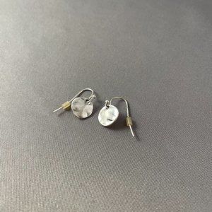 Silpada Silver Round Earrings